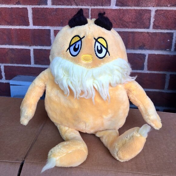 🌱 The Lorax Soft Plush 13-inch Kohl’s Cares Dr. Seuss Stuffed Animal Toy 🌱 - Picture 1 of 3